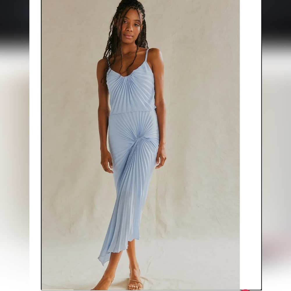 $482_E Georgia Hardinge ECO Daze pale blue dress